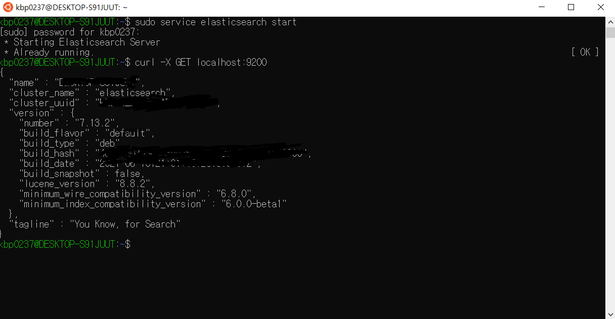[Elastic Search] WSL을 통한 ELK 설치 및 실행 Coding Gallery